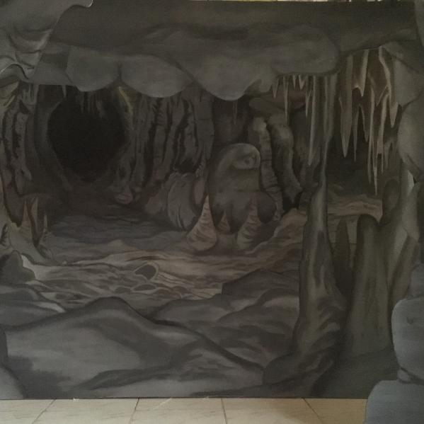 Grotte avec portants Alexandre