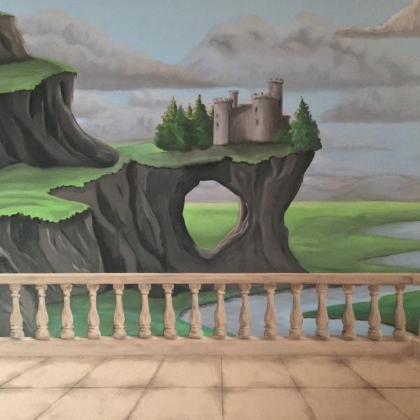 Terrasse château